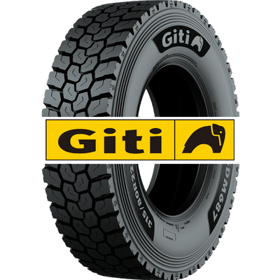 GITI GDM687 315/80 R 22.5 TL 156/150K